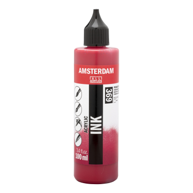 Royal Talens Amsterdam Acrylic Ink - (3.4oz/100ml) Primary Magenta RT17213690