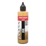 Royal Talens Amsterdam Acrylic Ink - (3.4oz/100ml) Deep Gold RT17218030