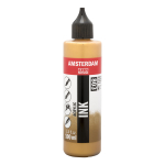 Royal Talens Amsterdam Acrylic Ink - (3.4oz/100ml) Deep Gold RT17218030
