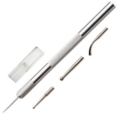 Excel Embossing - Burnisher Tool set w/ 4 tips EX30605