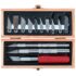 Excel Hobby Knife Set in Wooden Box  EX44382