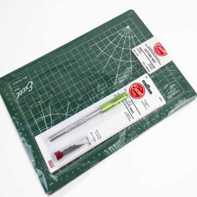 Excel Precision Cutting Set with cutting mat EX90001
