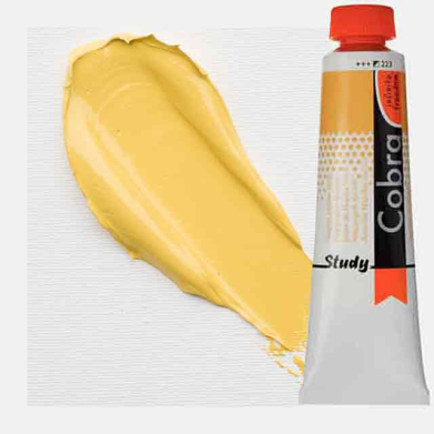 Royal Talens Cobra Study Water Mixable Oil Paint 40ml Napels Yellow Deep 223 - RT25052230