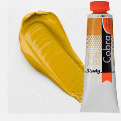 Royal Talens Cobra Study Water Mixable Oil Paint 40ml Yellow Ochre 227 - RT25052270