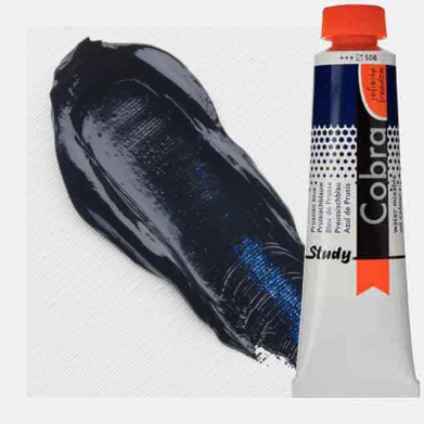 Royal Talens Cobra Study Water Mixable Oil Paint 40ml Prussian Blue 508 - RT25055080