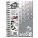 Bee Elite Premium Artist Sketching Pad - 74lbs 5.5"x8.5" 100 sheets BEE-40101S