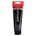 Royal Talens Amsterdam Acrylic Paint - (0.7oz/20ml) Lamp Black RT17047020