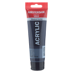 Royal Talens Amsterdam Acrylic Paint - (0.7oz/20ml) Paynes Grey RT17047080