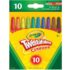 Crayola Mini Twistables Crayons - (10 Pack)  52-9715