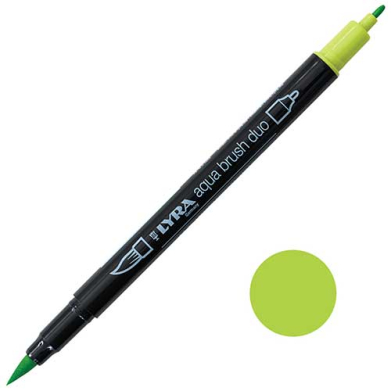 Lyra Aqua Brush Duo Marker Light Green  LYL6520071