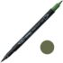 Lyra Aqua Brush Duo Marker Olive Green  LYL6520073