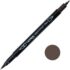 Lyra Aqua Brush Duo Marker Deep Sepia  LYL6520075