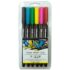 Lyra Aqua Brush Duo Marker 6ct Set  Primary  LYL6521060