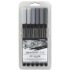 Lyra Aqua Brush Duo Marker 6ct Set Grey Tones  LYL6521063