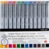 Royal Langnickel Graphic Illustration Microbrush Artist Marker Set - Assorted 12ct   MARK-2301