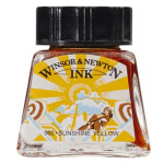 Winsor & Newton Dye-Based Drawing Ink - Sunshine Yellow WN1005633