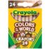 Crayola Colors of the World Crayons - (24 Pack)  52-0108