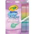 Crayola Washable Super Tips Markers - (20 Pack) Pastel Colors 58-7516