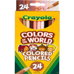 Crayola Colors of the World Colored Pencils - (24Pack) 68-4607