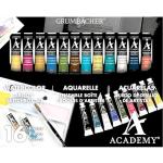 Grumbacher Academy Watercolor Set - (16 Pieces) CHTP2012