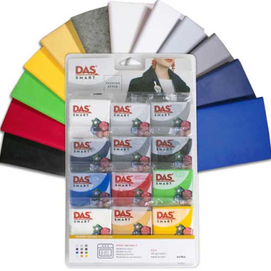 Das Smart Polymer Clay Primary Collection Set 12ct(1oz)  F322100
