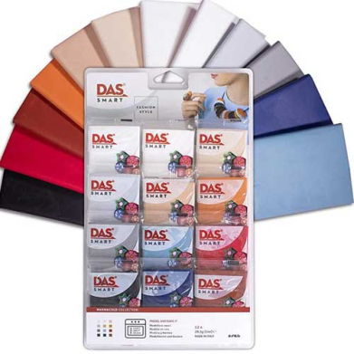 Das Smart Polymer Clay Warm/Cold Collection Set 12ct(1oz)  F322300