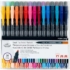 Royal Langnickel Dual-Tip Artist Marker 30ct Set  : Fineliner/Pointed Round MARK-2402