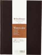 Strathmore 400 Series Watercolor Hardbound Book (467) 8.5" x 11"   (48sheets ,140lb)