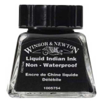 Winsor & Newton Dye-Based Drawing Ink - Liquid Indian WN1005754