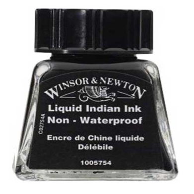 Winsor & Newton Dye-Based Drawing Ink - Liquid Indian WN1005754
