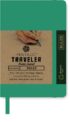 Pentalic Traveler Pocket Journal 4" x 6" - (160 Pages, 74lb) Ruled, Deep Mint