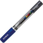 Lyra Graduate Mark All Acrylic Paint Marker .7mm - Dark Blue LYL6800050