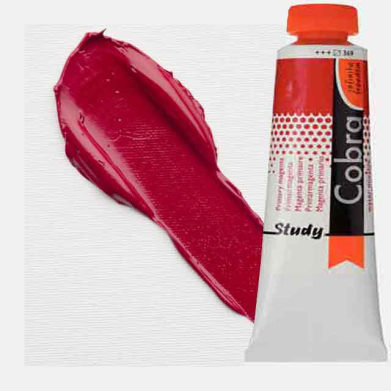 Royal Talens Cobra Study Water Mixable Oil Paint 200ml Primary Magenta 369 - RT25083690