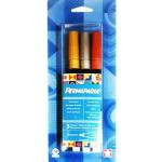 Permapaque Fine Metallic 3 Pack-Gold, Silver, Bronze