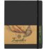 Pentalic Traveler Pocket Journal 4" x 6" - (160 Pages, 74lb) Ruled, Deep Gray