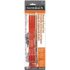 General's Charcoal Pencil Kit w/ Sharpener - (5 Pieces)  GEN557S-ABP
