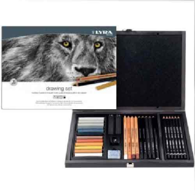 Lyra Rembrandt Drawing Wooden Box Set- 31 pcs  LYL2054002