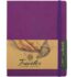 Pentalic Traveler Pocket Journal 3" x 4" - (160 Pages, 74lb) Sketch, Purple
