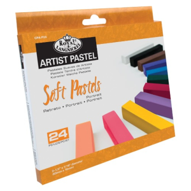 Royal & Langnickel Artist Assorted Portrait Pastels- 24pc  CPA-P24