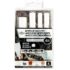 Royal Langnickel Acrylic Paint Marker Set - 4ct White Assorted Tips  MARK-2702
