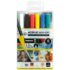 Royal Langnickel Acrylic Paint Marker Set - 6ct 1.2mm Primary Collection  MARK-2711