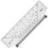 Pacific Arc Professional Parallel Glider Rolling Ruler - 10"   PA295
