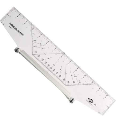 Pacific Arc Professional Parallel Glider Rolling Ruler - 14"   PA296