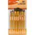Royal & Langnickel Crafters Choice Rubber Grip Brush Set - (15 Pieces) Synthetic Camel Hair Variety  RCC 605