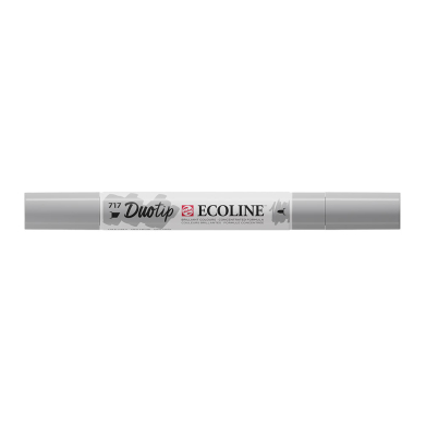Ecoline Duotip Watercolor Marker - Cold Grey 717