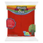 Bazic Non-Hardening Modeling Clay - 4ct/4oz -1lb Red BZ3338