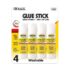Bazic All Purpose Medium Glue Sticks  -4pk (0.28oz/8g)  BZ2042