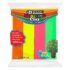 Bazic Non-Hardening Modeling Clay - 4ct/4oz -1lb Flourescent Colors  BZ3321