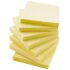 Bazic Stick On Notes 3" X 3" Pale Yellow 100 Ct. (12/pk)  BZ5160