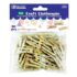 Bazic Mini Natural Craft Clothespins (50 count)  BZ6808